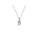 STERLING SILVER HEARTBEAT NECKLACE