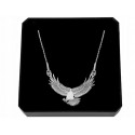 STERLING SILVER EAGLE NECKLACE