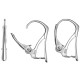 925 Sterling Silver Leverback Earrings Earwires (BA10)