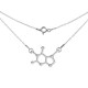 STERLING SILVER TEOBROMIN NECKLACE